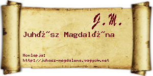 Juhász Magdaléna névjegykártya